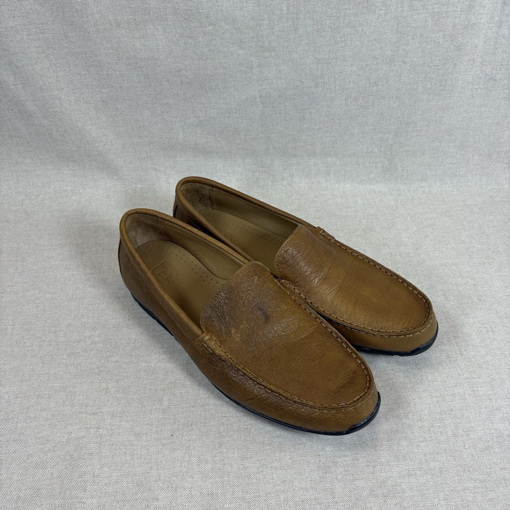 FootJoy FJ Men's Size 9.5 M‎ Club Leather Loafer 79060 Tan Slip On Driving Moc